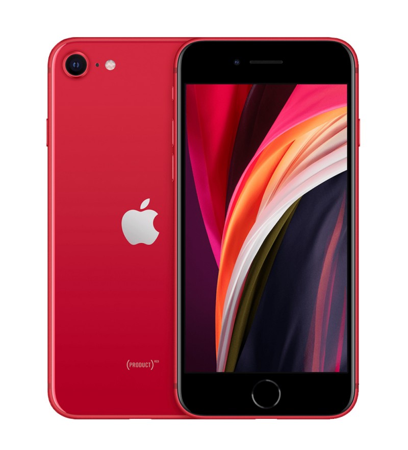 Apple iPhone SE LL A2275 128GB 4.7" 12MP/7MP iOS (2020) - Rojo (Slim Box)