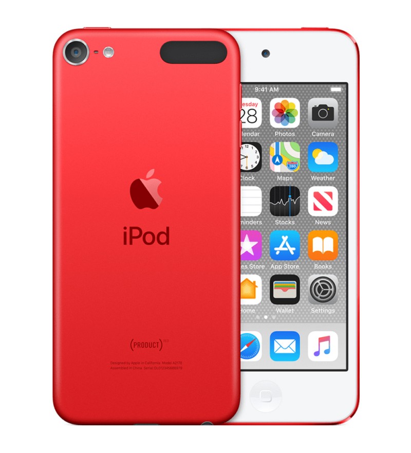Apple iPod Touch de 4" MKJ22LL/A A1574 32GB 8/1.2MP iOS - Rojo