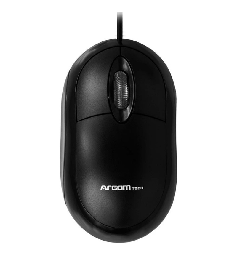 Mouse ArgomTech MS02 ARG-MS-0002 800DPI/3 Botones/USB - Negro