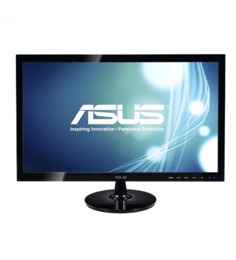 Monitor LED de 24" Asus VS248H-P Full HD con HDMI/Bivolt - Negro
