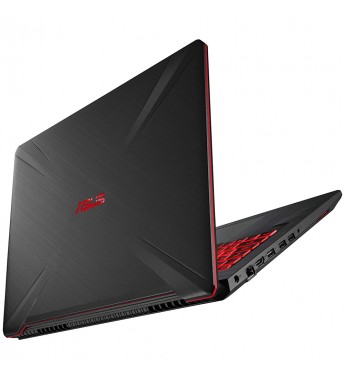 Notebook Asus TUF Gaming FX705DY-ER53 de 17.3" FHD con AMD Ryzen 5 3550H/8GB RAM/512GB SSD/Radeon RX 560X de 4GB/W10 - Negro/Rojo (Refurbished)