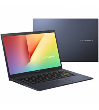 Notebook Asus VivoBook M413 M413DA-WS51 de 14" FHD con AMD Ryzen 5 3500U/8GB RAM/256GB SSD/W10 - Bespoke Black