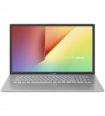 Notebook Asus VivoBook M712D M712DA-WH34 de 17.3" FHD con AMD Ryzen 3 3250U/8GB RAM/256GB SSD/W10 - Transparent Silver