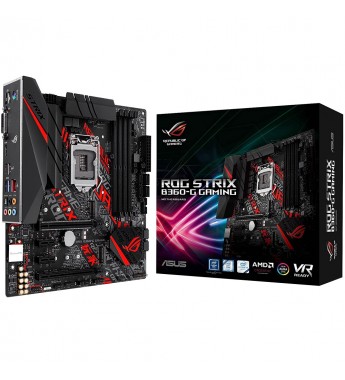 Placa Madre Asus ROG Strix B360-G Gaming con LGA 1151/Iluminación RGB/Micro ATX - hasta 4 DDR4