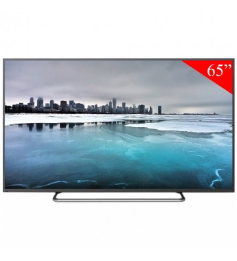 Smart TV LED de 65" Aurora 65F7 4K UHD con Wi-Fi/HDMI/USB/Bivolt - Negro
