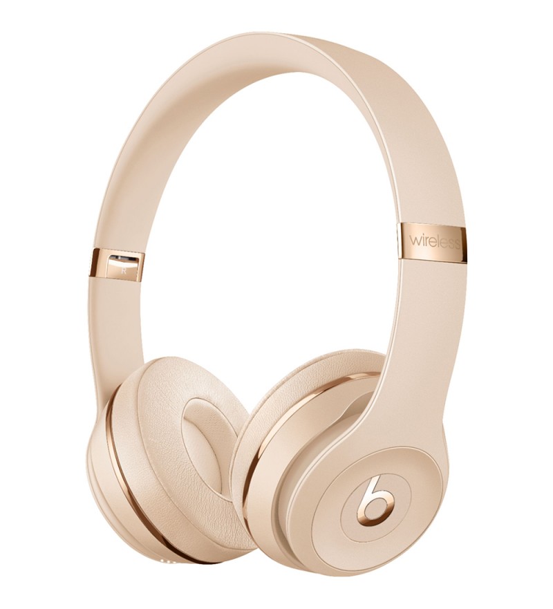 Auriculares Inalámbricos Beats by Dr. Dre Solo3 MUH42LL/A Bluetooth/Micrófono - Satin Gold