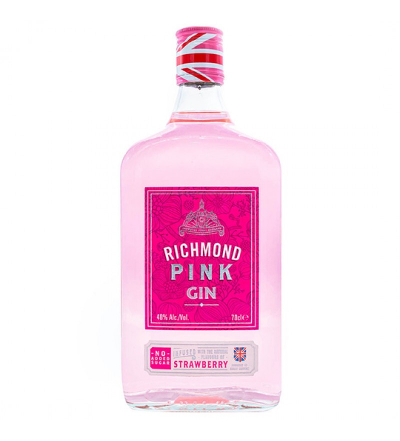 Gin Richmond Pink Strawberry - 700 mL