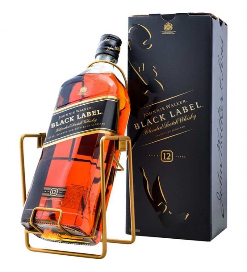 Whisky Johnnie Walker Black Label - 3L (Con Caja)
