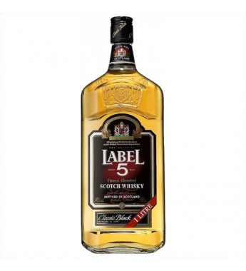 Whisky Label 5 Classic Black - 1L (Sin Caja)