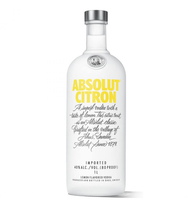 Vodka Absolut Citron - 1L