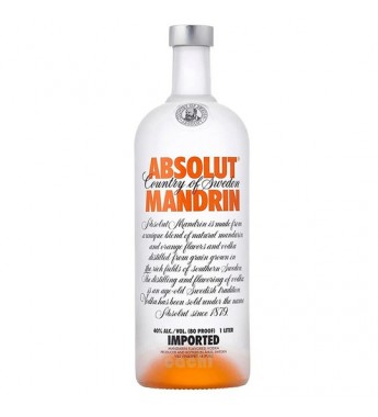 Vodka Absolut Mandrin - 1L