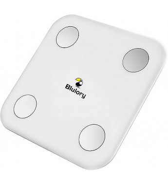 Balanza de Peso Corporal Blulory DSY03 con Bluetooth - Blanco