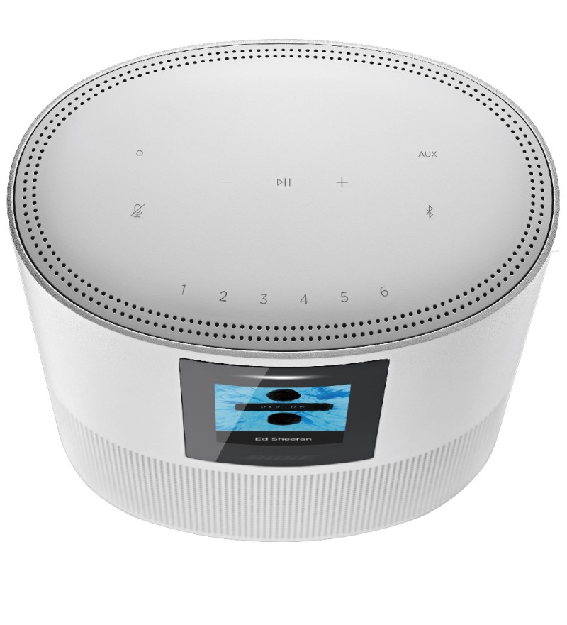 Speaker Bose Home Speaker 500 795345-1300 con Alexa/Bluetooth - Plata