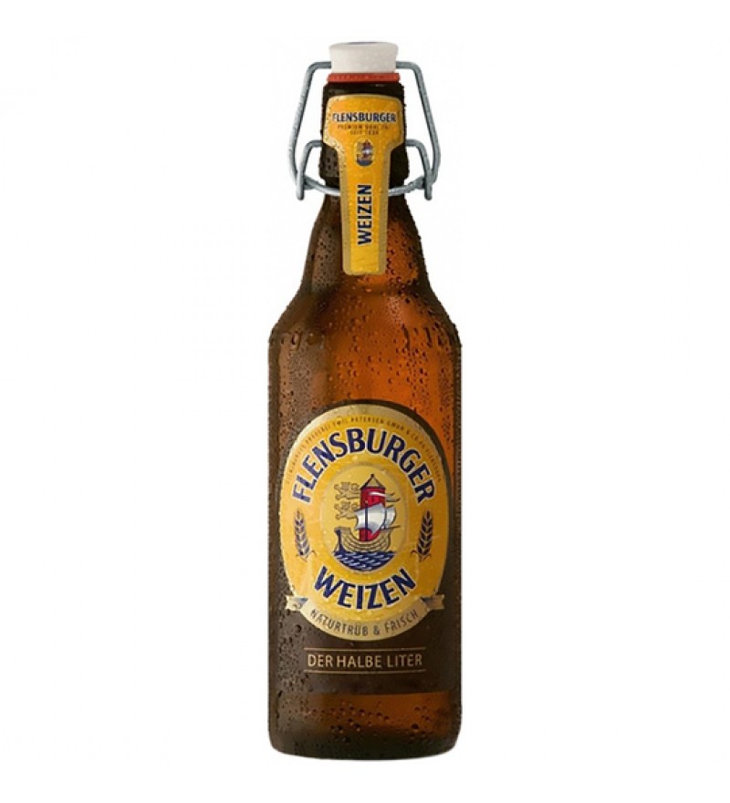 Cerveza Flensburger Weizen - 500mL