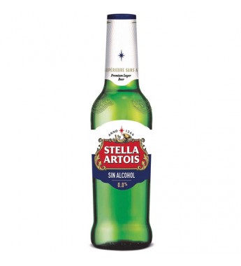 Cerveza Stella Artois Sin Alcohol - 330mL