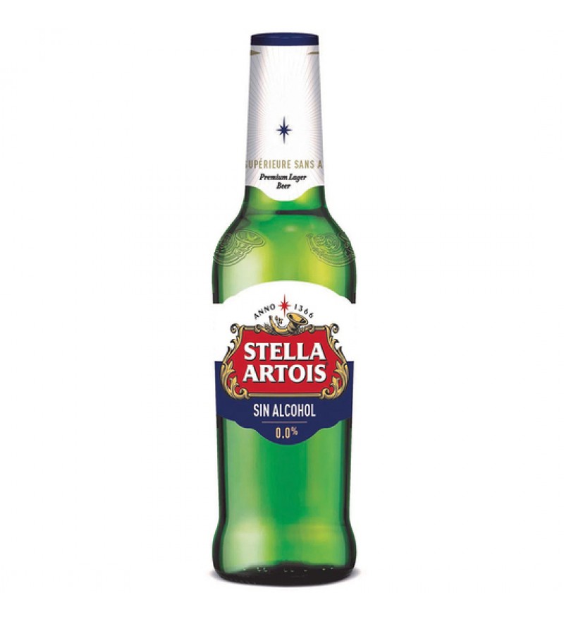 Cerveza Stella Artois Sin Alcohol - 330mL