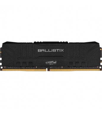 Memoria RAM para PC Crucial Ballistix de 8GB BL8G26C16U4B DDR4/2666MHz - Negro