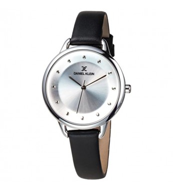 Reloj Daniel Klein Premium DK11799-1 Femenino - Plata/Negro