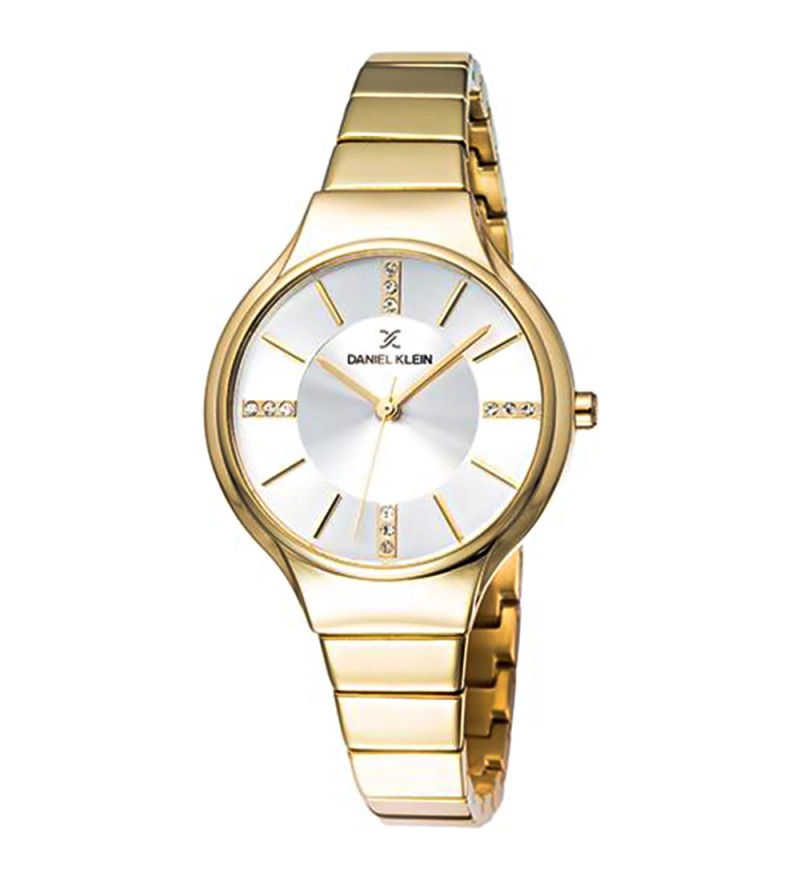 Reloj Daniel Klein Premium DK11947-5 Femenino - Dorado-Plata/Dorado