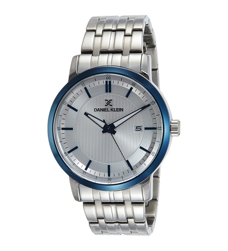 Reloj Daniel Klein Premium DK12003-4 Masculino - Plata-Azul/Plata