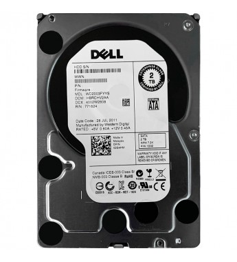 HD 3.5" Dell de 2TB WD2003FYYS 7200 RPM - Plata - Pull