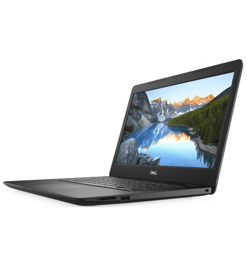 Notebook Dell Inspiron 14 3000 de 14" con Intel i3-1005G1/4GB RAM/128GB SSD/W10 - Negro