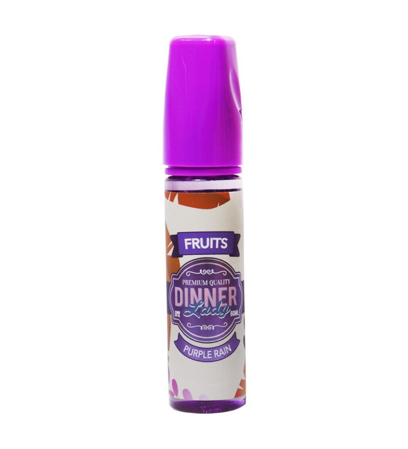 Esencia para Vaper DINNER LADY Fruits Purple Rain Sin Nicotina - 60 mL