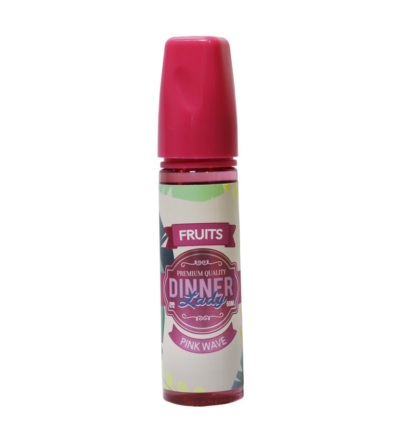 Esencia para Vaper DINNER LADY Fruits Pink Wave Sin Nicotina - 60 mL