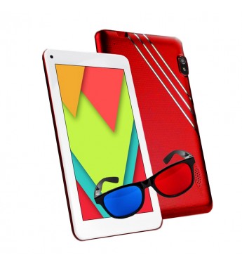 Tablet Dub Smartpad Pro 7" 1/16GB 7.0 2MP/VGA A9.0 - Rojo