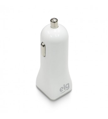 Cargador Vehicular ELG CC1SE USB 1A - Blanco