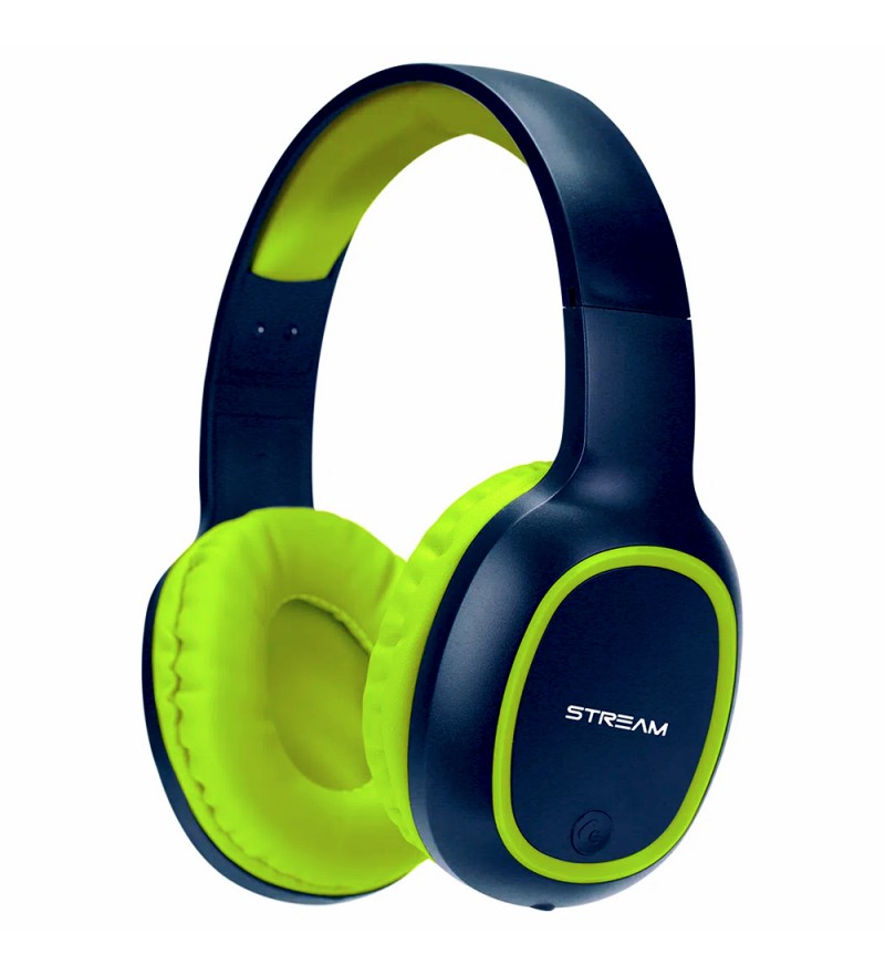 Auriculares Inalámbricos ELG EPB-MS1NB Bluetooth/Micrófono/MicroSD - Azul/Verde