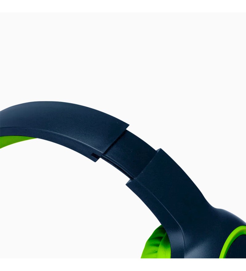 Auriculares Inalámbricos ELG EPB-MS1NB Bluetooth/Micrófono/MicroSD - Azul/Verde