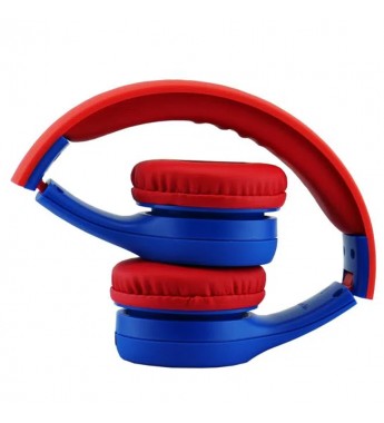 Auricular ELG ELG Safe Kids Spider Micrófono/Driver de 50mm - Rojo/Azul