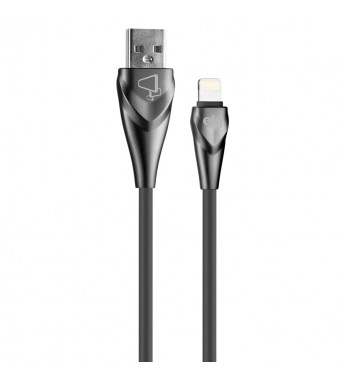 Cable USB ELG AL810GY USB a Lightning 2.4A (1 metro) - Gris