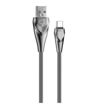 Cable USB ELG ALCGY USB a USB Tipo-C 2,4A (1 Metro) - Gris