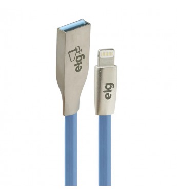 Cable ELG L810PB USB a Lightning (1 metro) - Azul