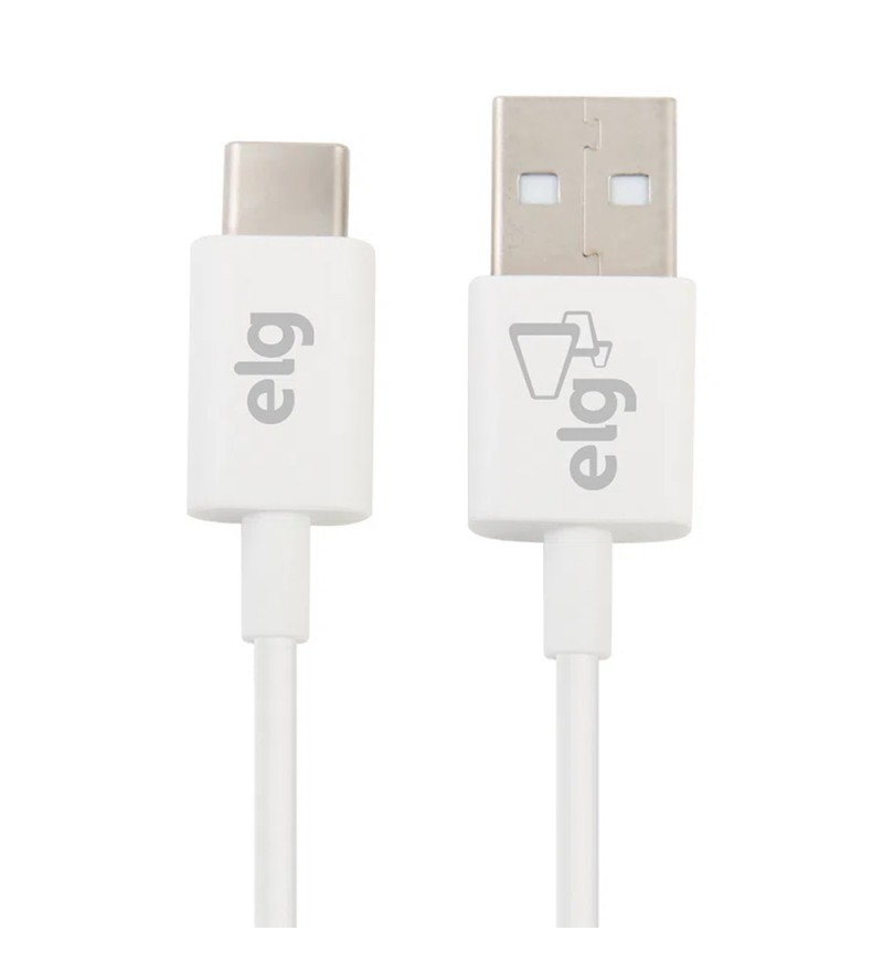 Cable ELG TCUSB Reversible USB a USB Tipo-C (1 metro) - Blanco