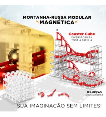 Cubo Magnético ELG Coastercube Kit con 124 Piezas