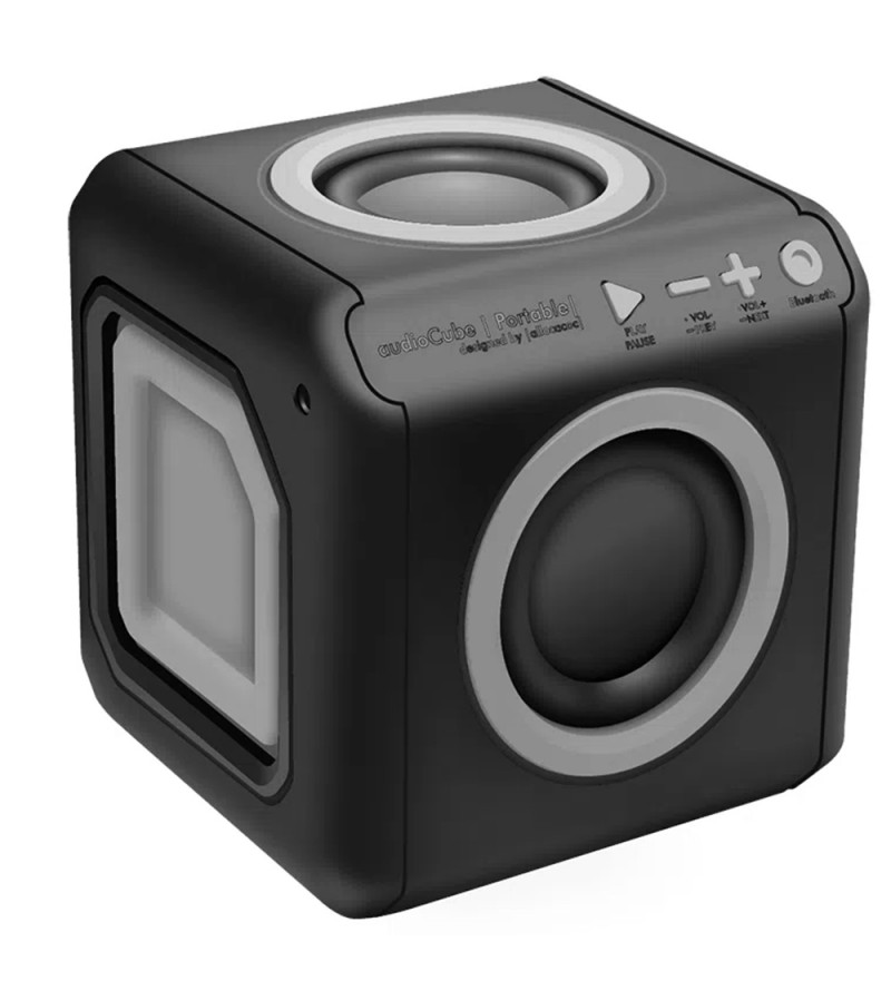 Speaker ELG Rio 20w PWC-AUDBL con Bluetooth - Negro/Gris