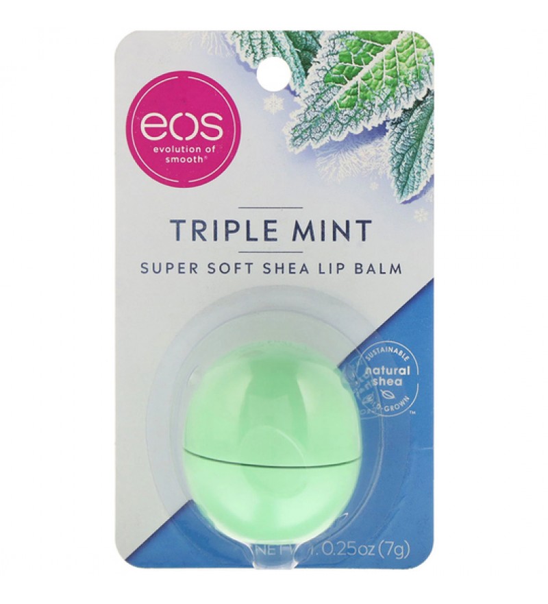 Protector Labial EOS Lip Balm Sphere Triple Mint 7g