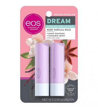 Protector Labial EOS Lip Balm Stick Dream - Warm Vanilla Milk 4g (2 Unidades)