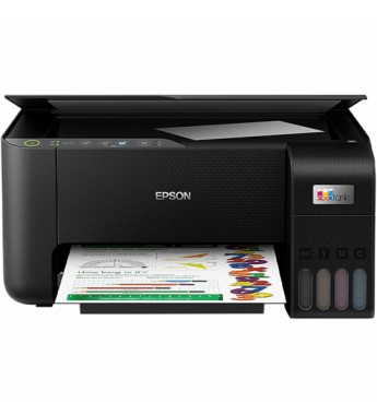 Impresora Multifuncional Epson EcoTank L3250 3 en 1/Bivolt - Negro