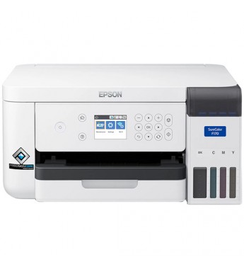 Impresora de Sublimación Epson Surecolor SC-F170 con Wi-Fi/Bivolt - Blanco/Gris