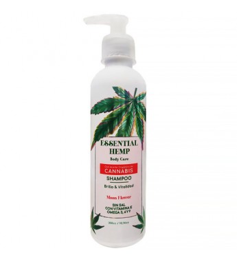 Shampoo Para Cabello Essential Hemp Moon Flower - 300mL