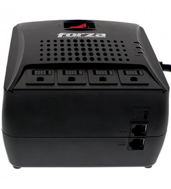 Estabilizador Forza FVR-3002 3000VA/1500W - Negro