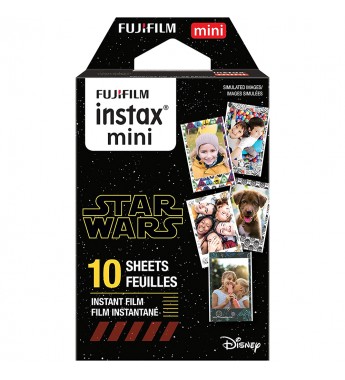 Película Fujifilm Instax Mini Star Wars de 8.6x5.4cm (10 unidades)