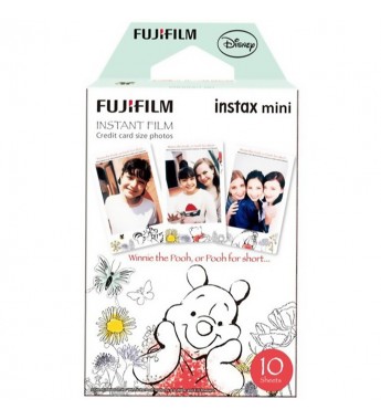 Película Fujifilm Instax Mini Winnie the Pooh de 8.6x5.4cm (10 unidades)