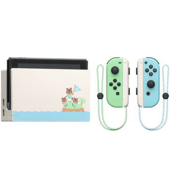 Consola Portátil Nintendo Switch HAD-S-KEAAA-USZ con Wi-Fi/Bluetooth/HDMI Bivolt - Animal Crossing