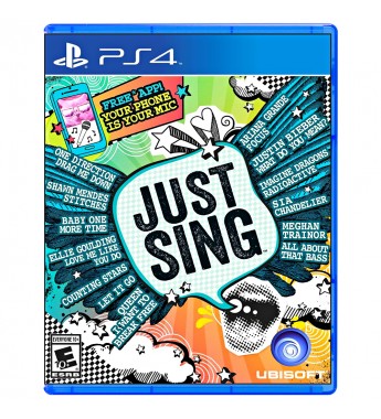 Juego para PlayStation 4 Ubisoft JUST SING