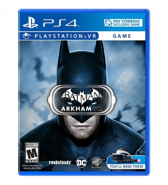 Juego para PlayStation 4 Batman Arkham VR